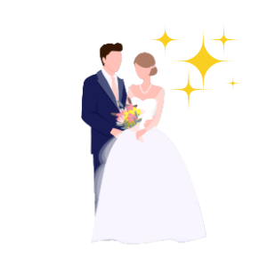 成婚イメージウェディングイラスト